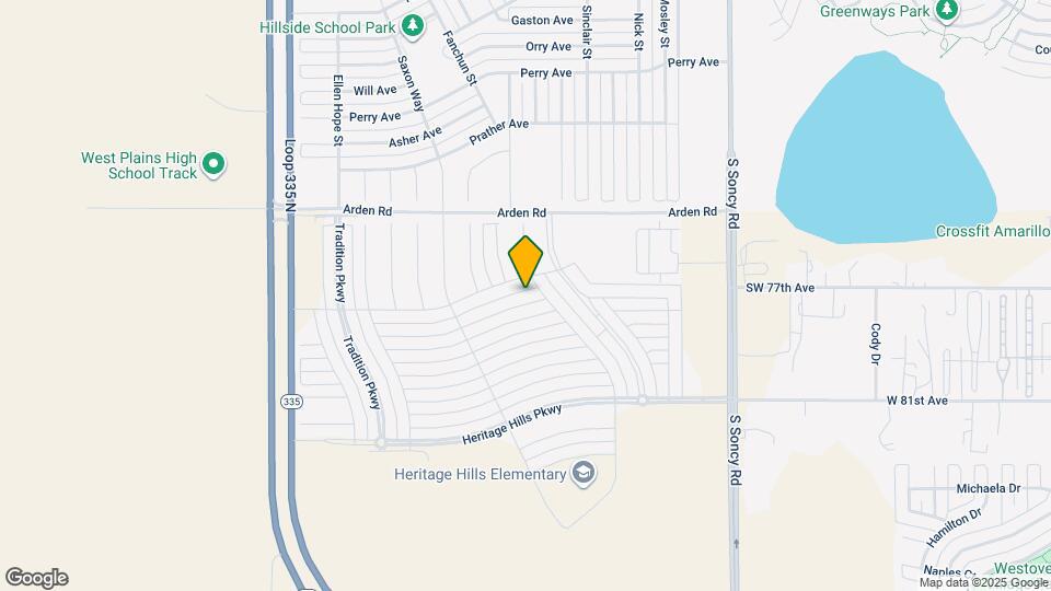 9308 Sydney Dr Map and Location Details