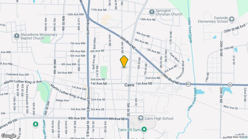 308 4th St NE Map and Location Details