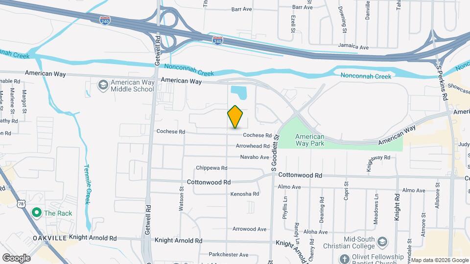 4168 Cochese Rd Map and Location Details