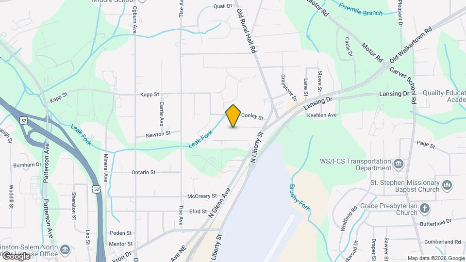 1100 Newport St Map and Location Details