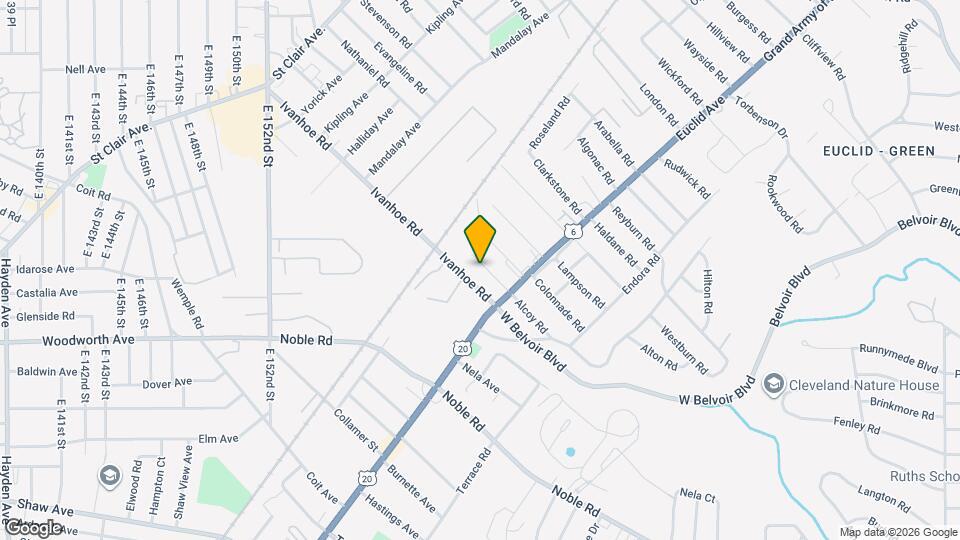 1762 Alcoy Rd Map and Location Details