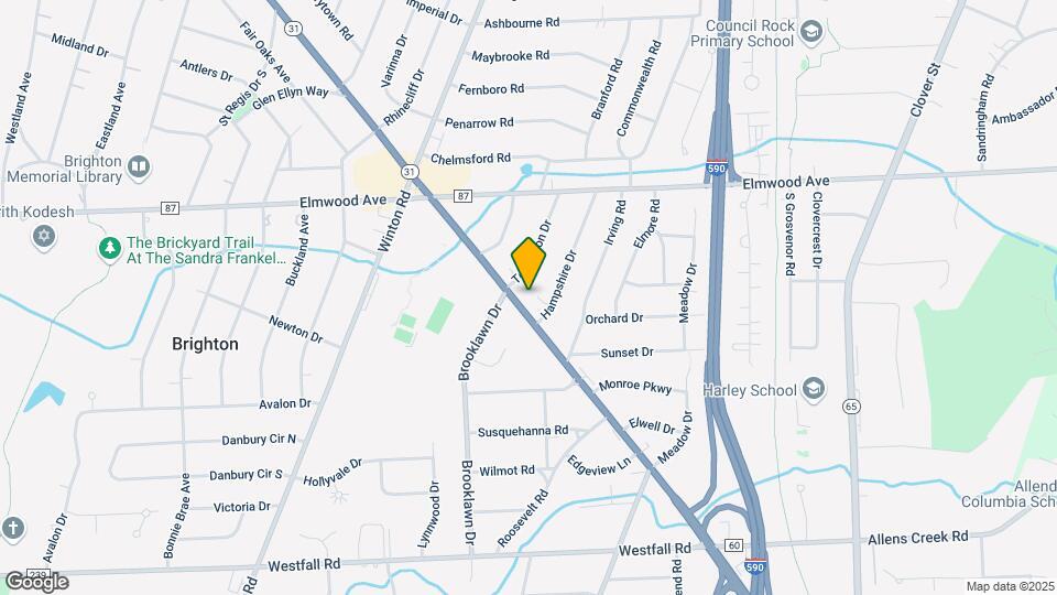 2124-2126 Monroe Ave Rochester NY Map and Location Details