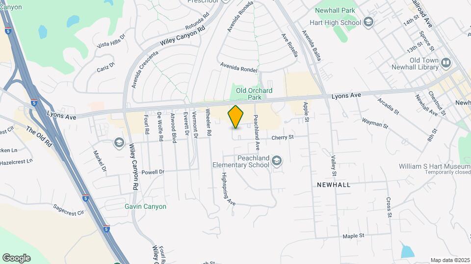 25007 Peachland Ave, Unit 221 Mapa y Detalles de la Ubicación