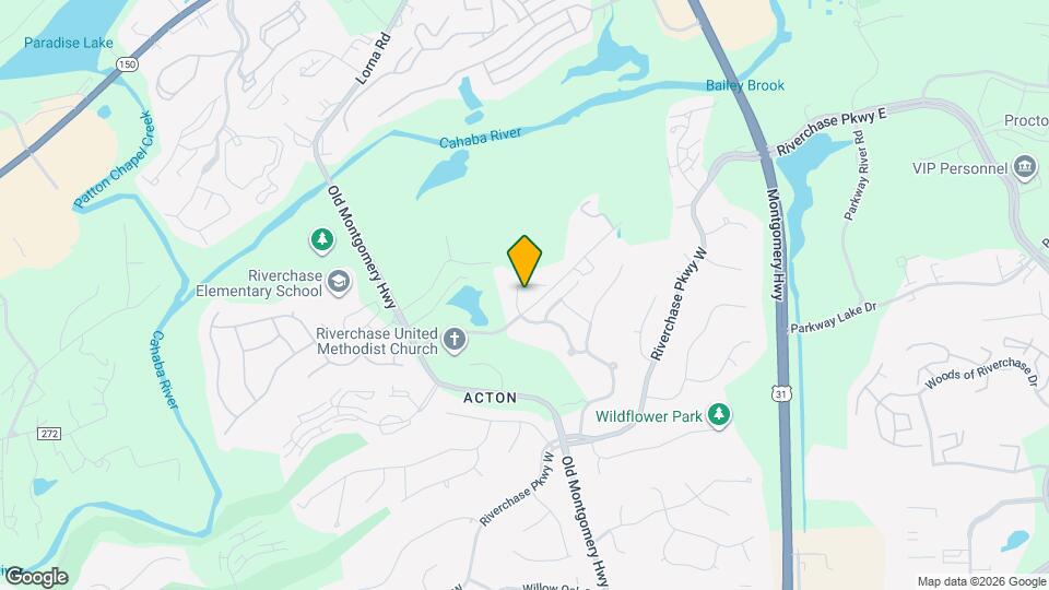 1015 Riverchase Cove Map and Location Details