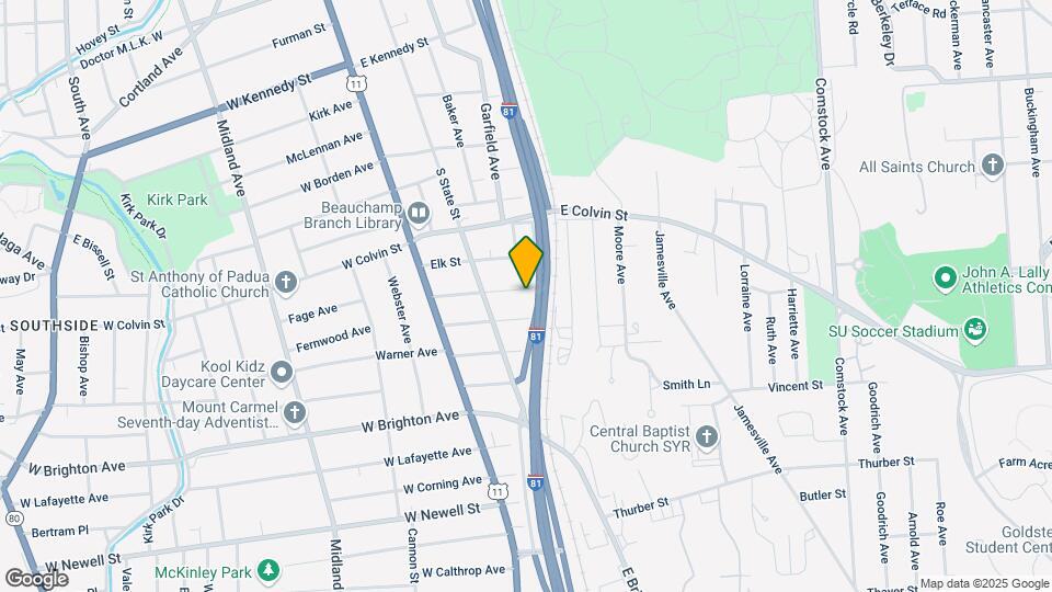240 McKinley Ave-Unit -240 Map and Location Details