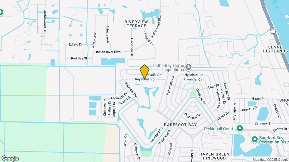 1035 Royal Palm Dr Map and Location Details