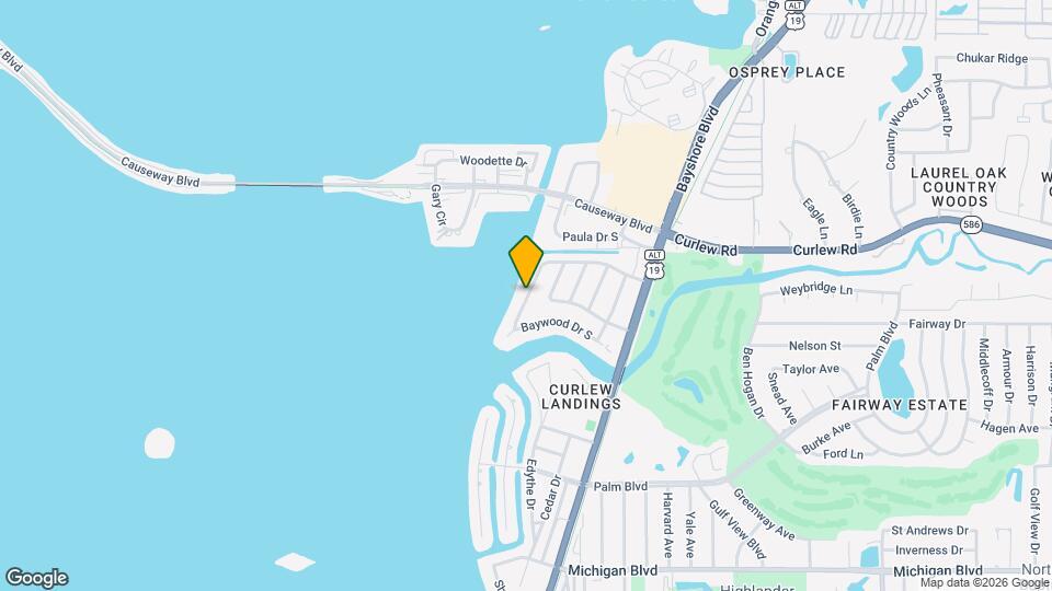 2452 Baywood Dr W Map and Location Details