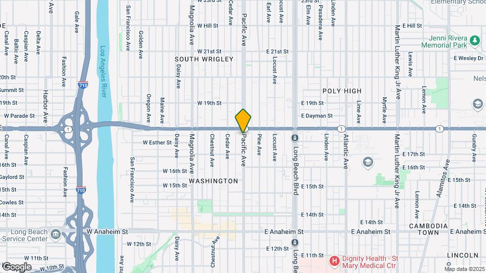 1767 Pacific Ave Map and Location Details