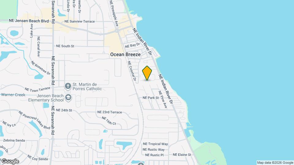 2172 NE Pelican Terrace Map and Location Details