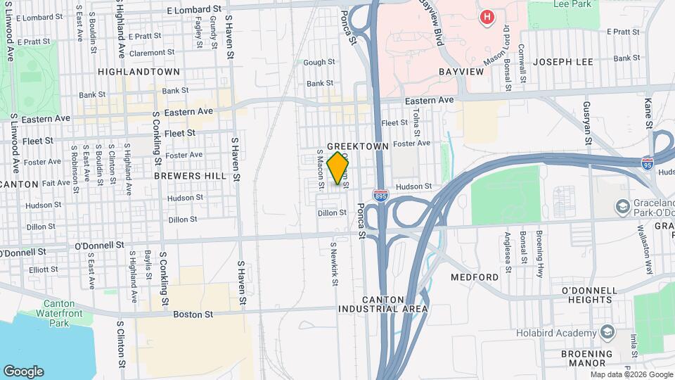 4662 Hudson St Map and Location Details