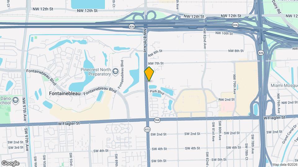 8620 NW 3rd Ln Map and Location Details