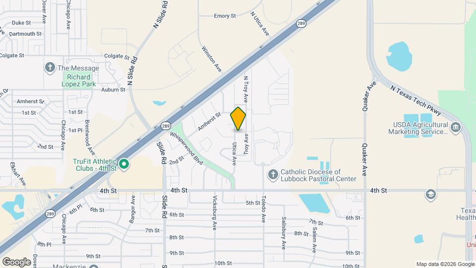 101 Utica Ave Map and Location Details