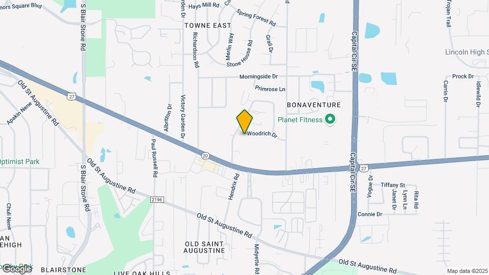 2907 Woodrich Dr-Unit -C Map and Location Details