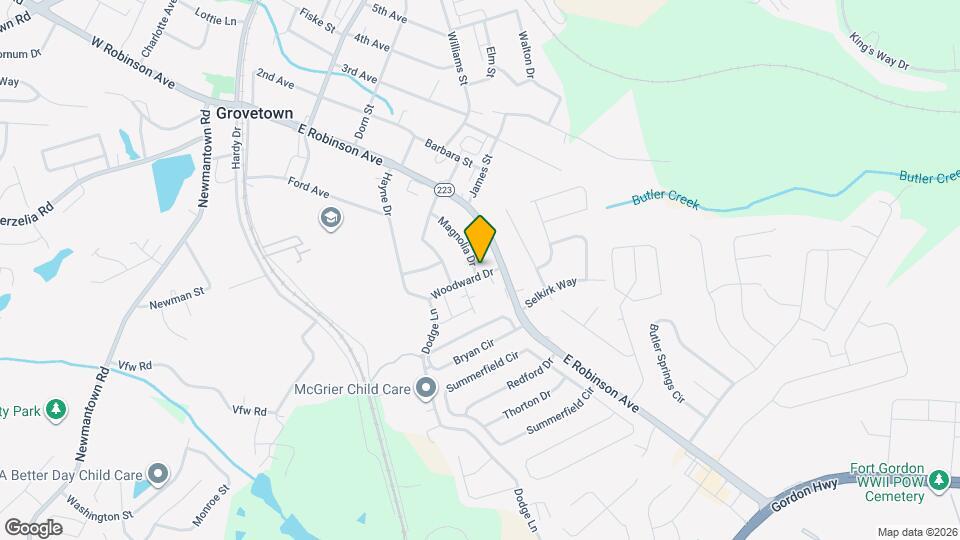 125 Magnolia Dr Map and Location Details