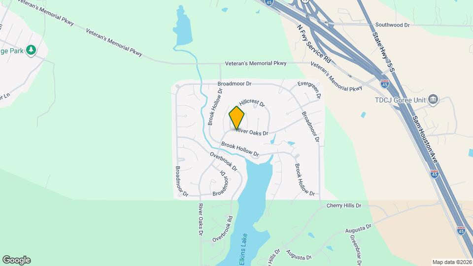 813 River Oaks Dr Map and Location Details