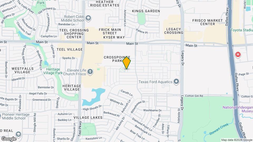 8516 Dynasty Ln Map and Location Details