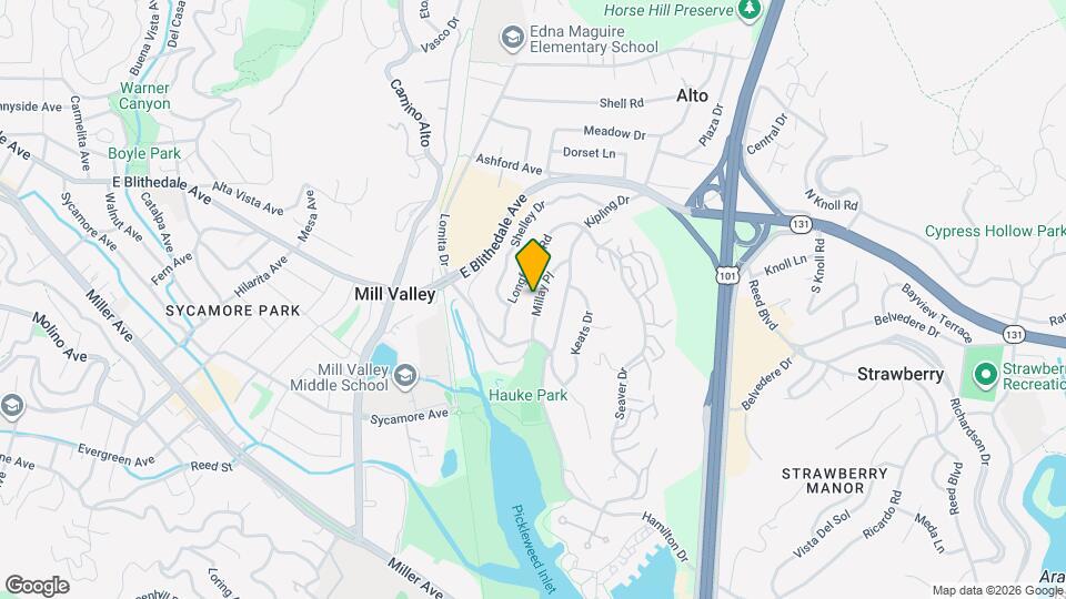44 Millay Pl Mapa y Detalles de la Ubicación