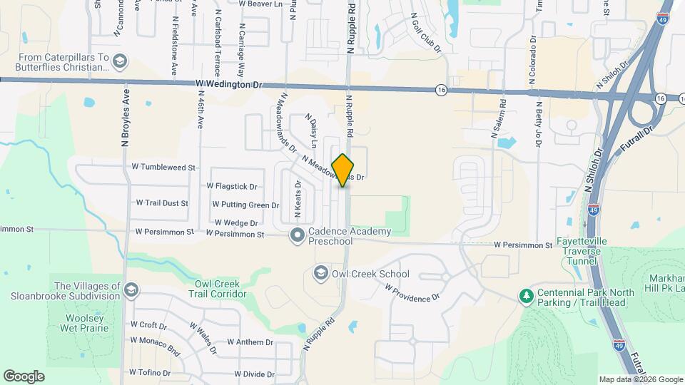 627 N Rupple Rd Map and Location Details