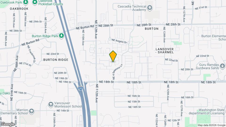 2140 NE 115th Ct Map and Location Details