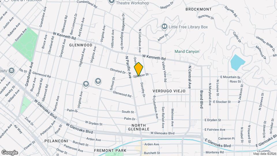 440 Spencer St Map and Location Details