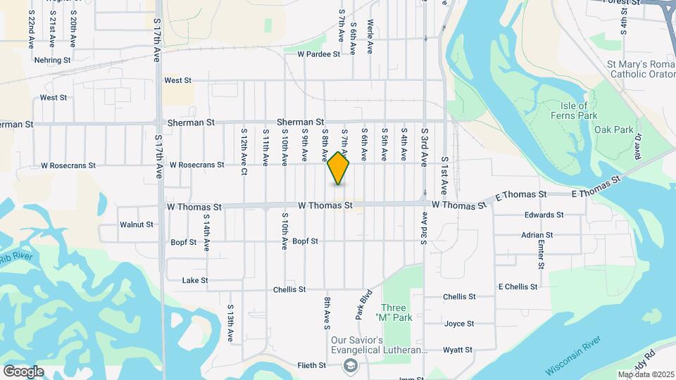 1034 S 7th Ave Map and Location Details