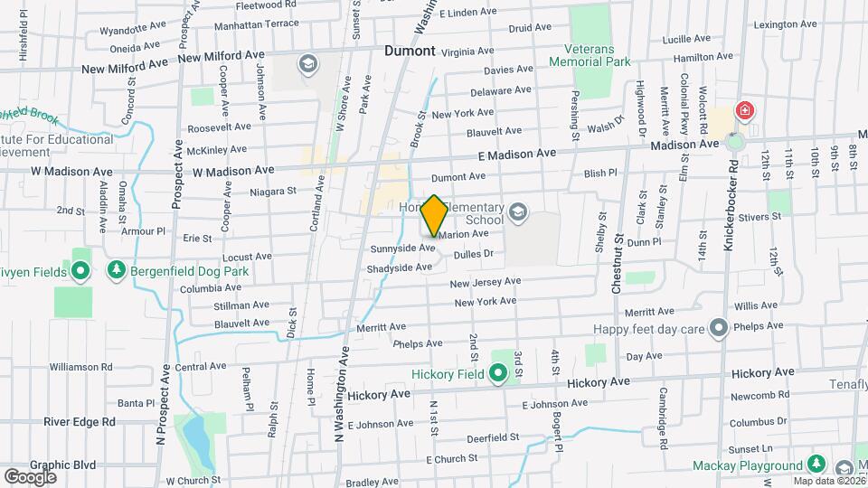 Dumont Terrace Apartments Map and Location Details