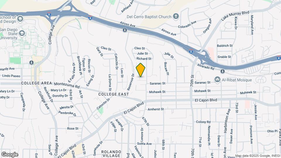 5053 Lenore Dr Map and Location Details