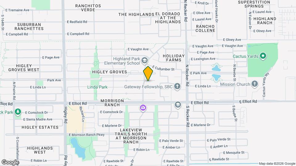 3733 E Bruce Ct Map and Location Details