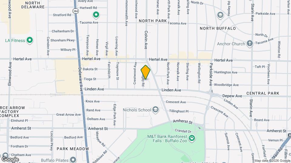 29 Rugby Rd, Unit Lower Map and Location Details