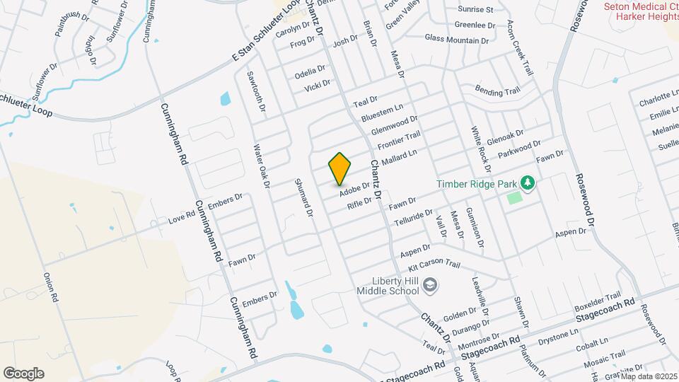 4209 Adobe Dr Map and Location Details