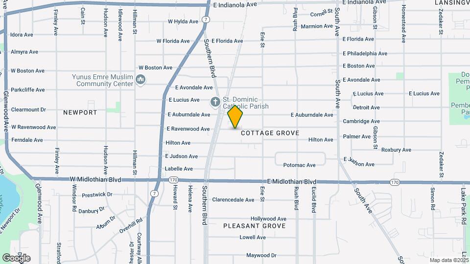 133 E Ravenwood Ave Map and Location Details