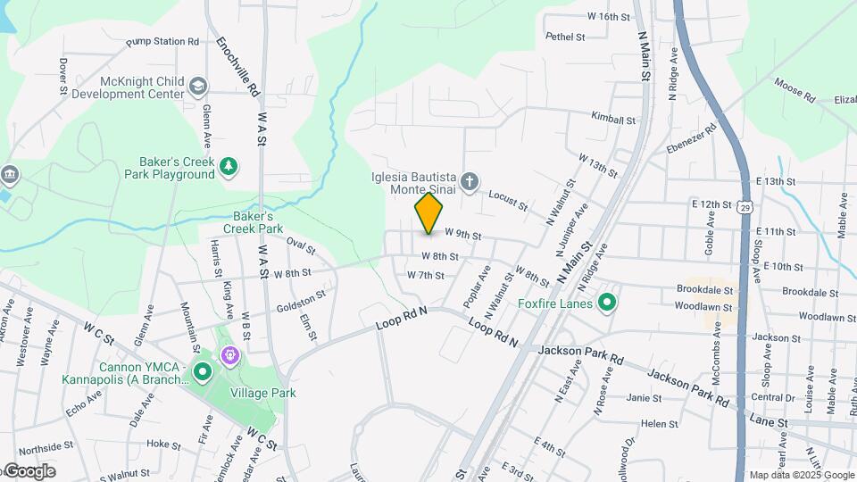 805 Keller Ave Map and Location Details