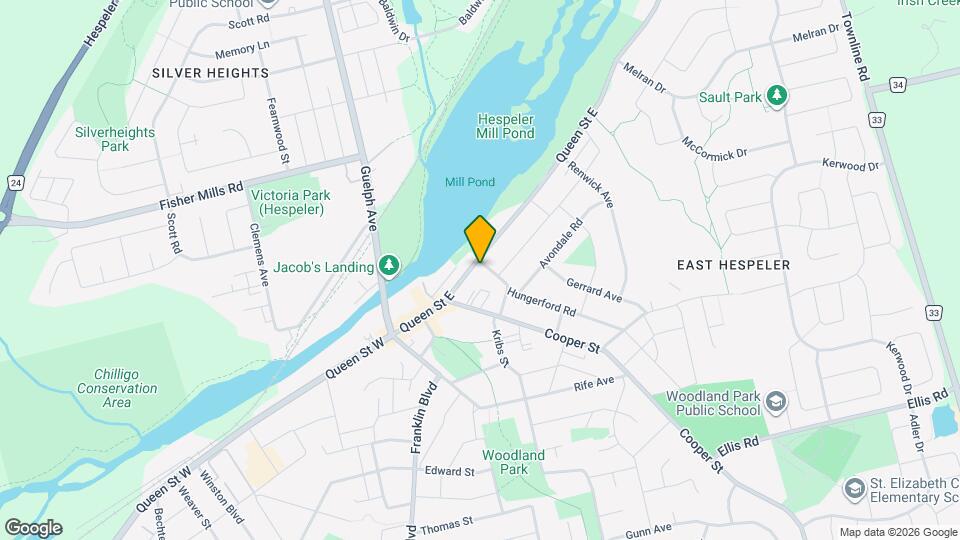 10 Hungerford Rd Map and Location Details