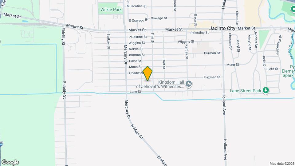 10417 Fairfax St Map and Location Details