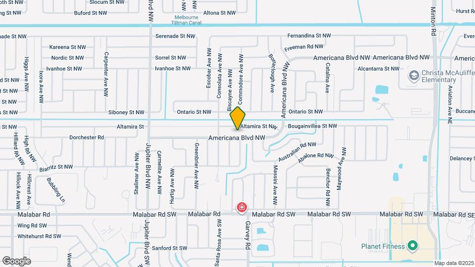703 Americana Blvd NW Map and Location Details