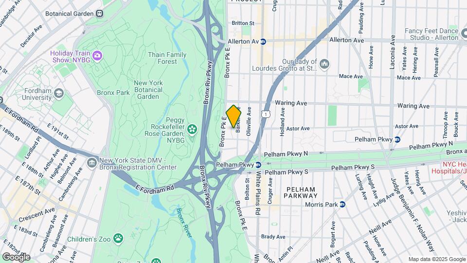 2275 Barker Ave Mapa y Detalles de la Ubicación