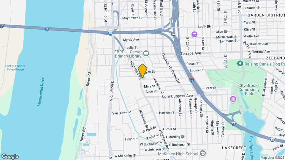 1615 Highland Rd, Unit 201 Map and Location Details