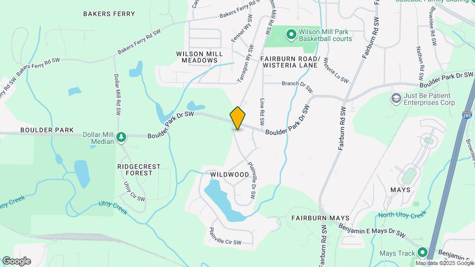 606 Wilson Mill Rd SW Map and Location Details