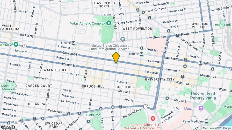 106 S 42nd St Map and Location Details