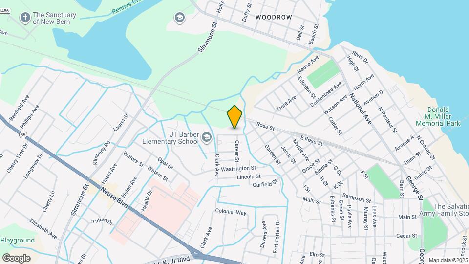 1508 Beaufort St Map and Location Details