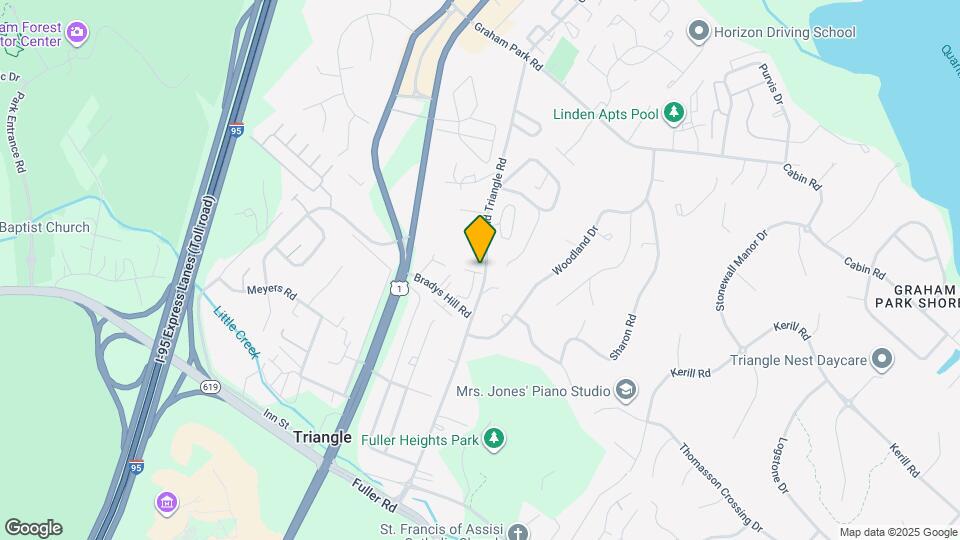 4019 Holcomb Wy Map and Location Details