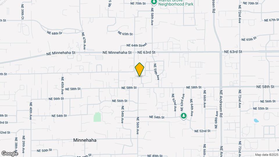 5828 NE 56th Pl Map and Location Details