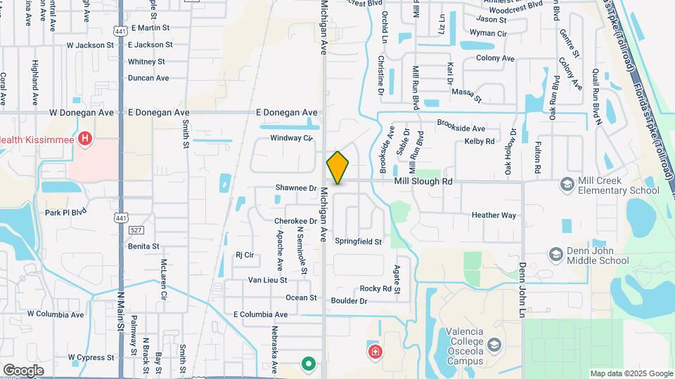 1317 Meadowbrook St Mapa y Detalles de la Ubicación