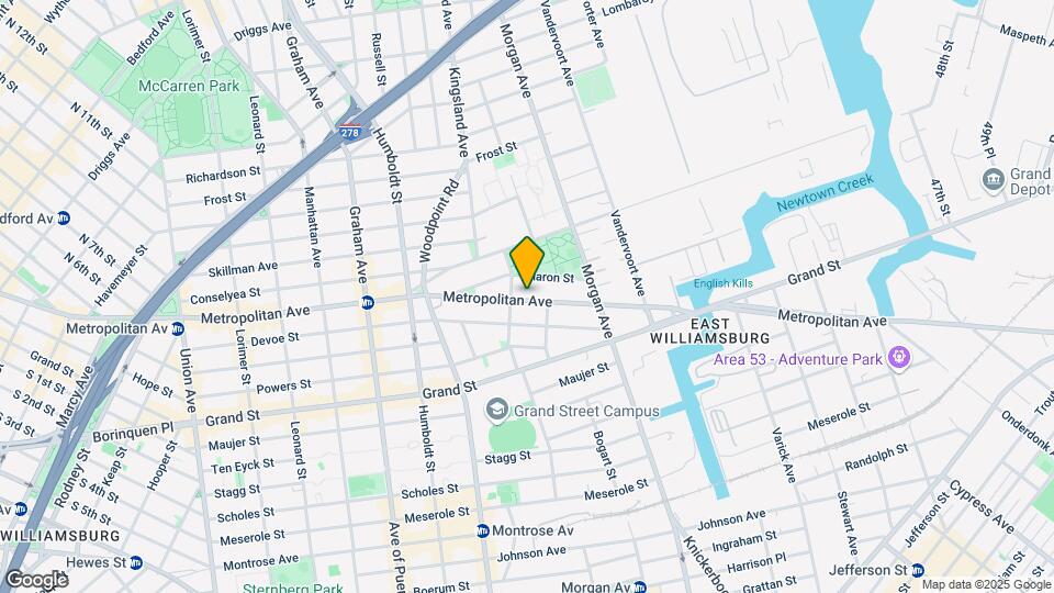 929 Metropolitan Ave Mapa y Detalles de la Ubicación