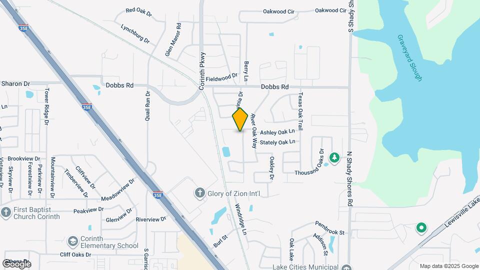 2605 Wandering Oak Dr Map and Location Details