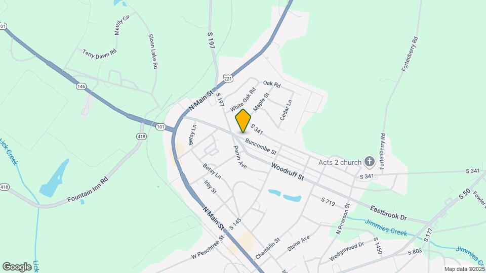 615 Buncombe St Map and Location Details