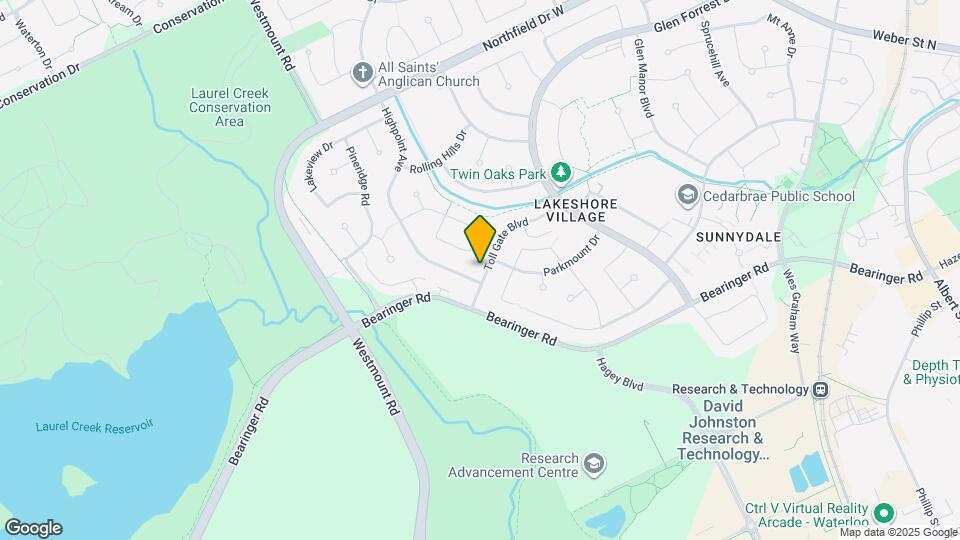 296 Toll Gate Blvd Map and Location Details