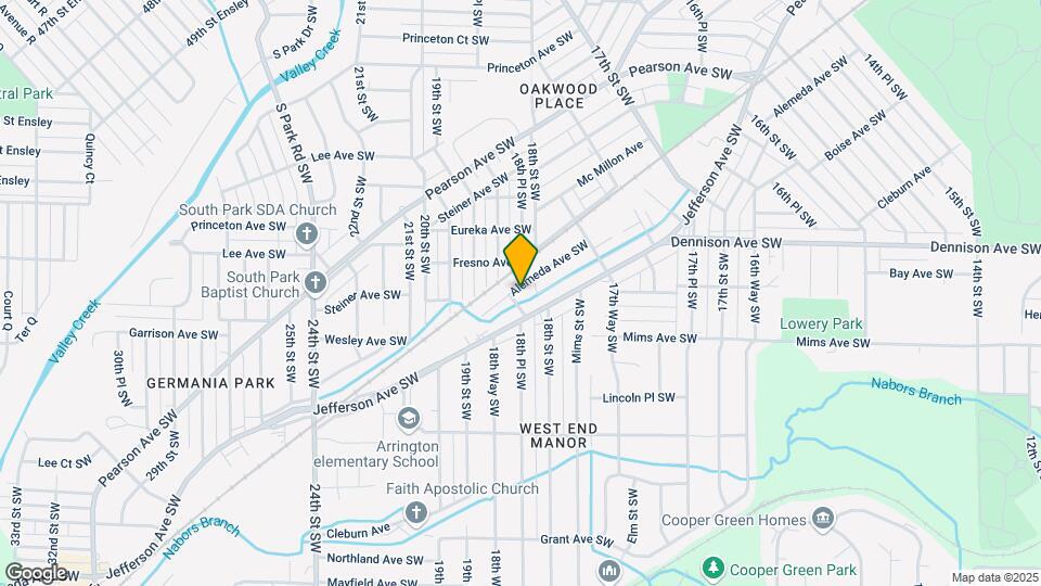 1817 Alemeda Ave SW Map and Location Details