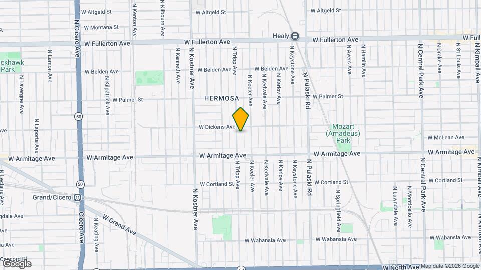 2045 N Tripp Ave Map and Location Details