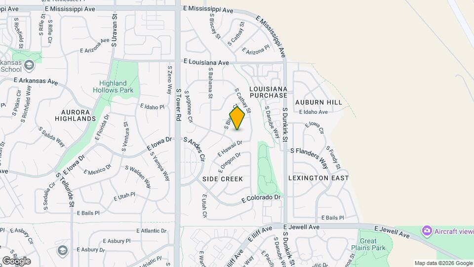 1496 S Cathay Way Map and Location Details